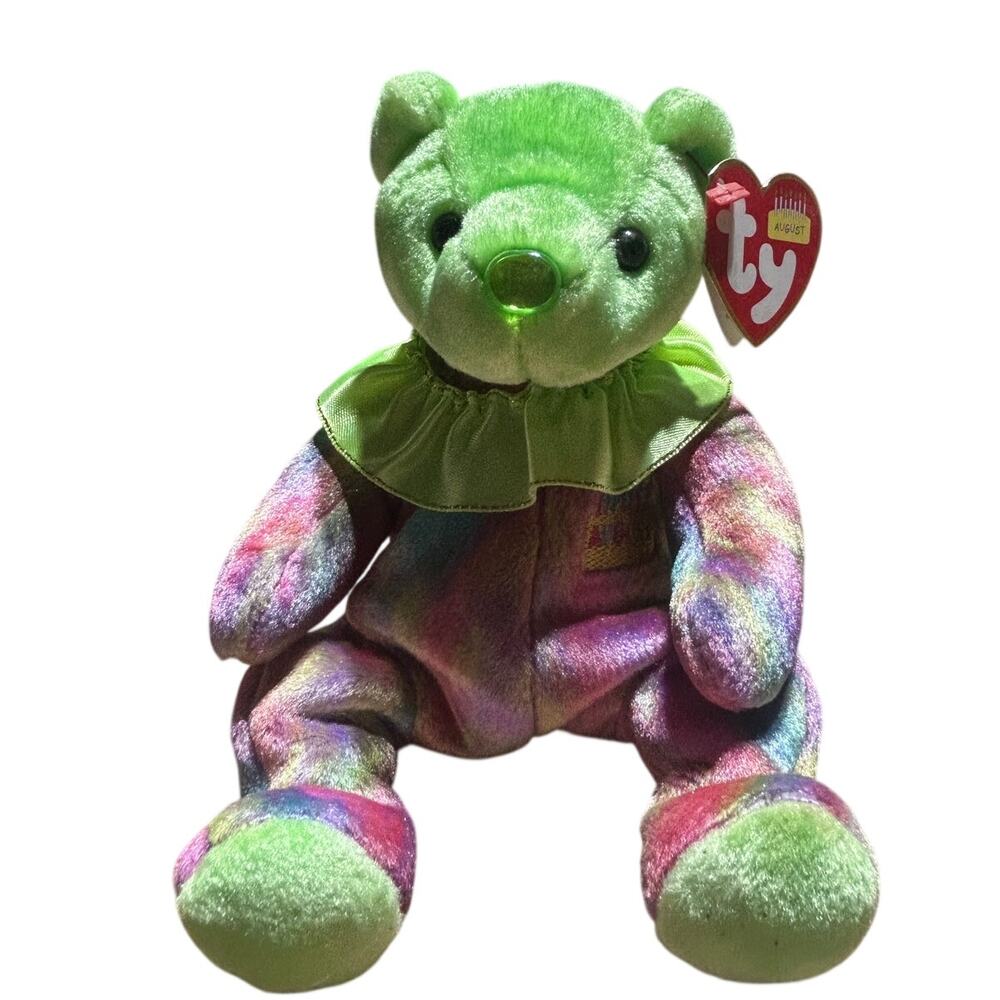 Ty Beanie Baby August the birthday bear from 2001